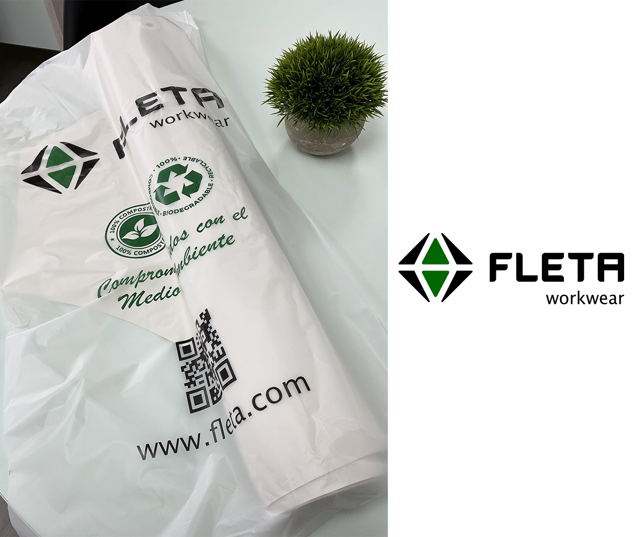 Trocámos o nosso saco de avental por um novo, mais sustentável.